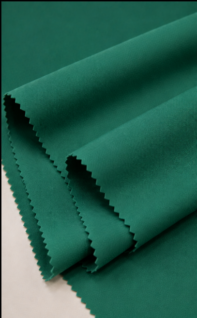 Jade Green Poly-Viscose